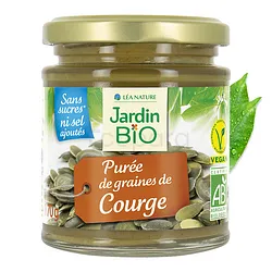 LEA NATURE JARDIN BIO PUREE DE GRAINES DE COURGE 170G