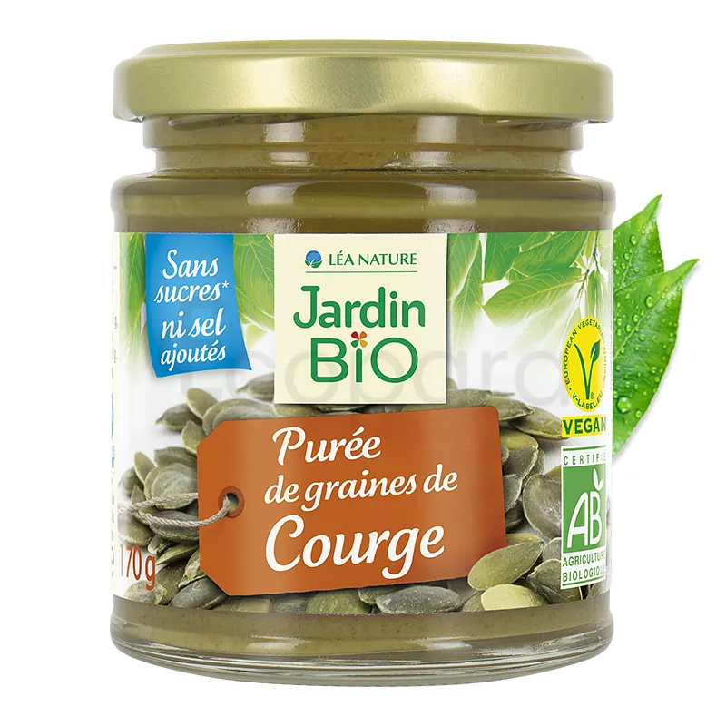 LEA NATURE JARDIN BIO PUREE DE GRAINES DE COURGE 170G