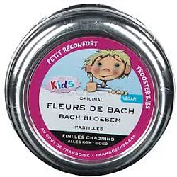 LEMON FLEURS DE BACH PASTILLE KIDS GOUT DE FRAMBOISE 50G