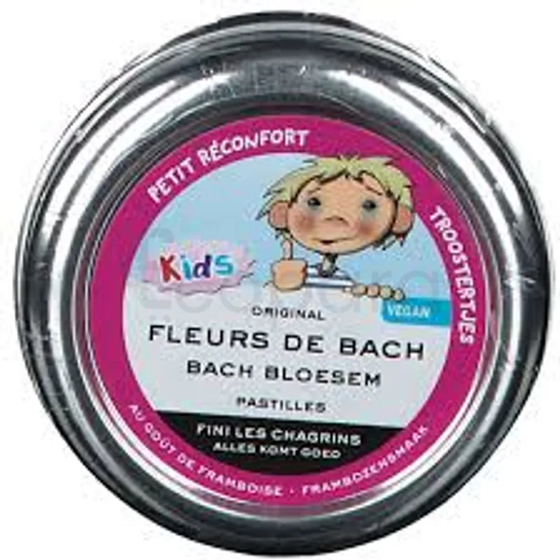 LEMON FLEURS DE BACH PASTILLE KIDS GOUT DE FRAMBOISE 50G