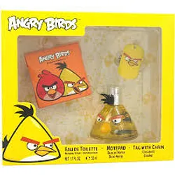 ANGRY BIRDS COFFRET EAU DE TOILETTE 50ML + COLLIER + CARNET