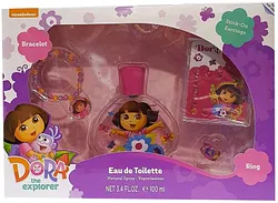 DORA THE EXPLORER KIT EAU DE TOILETTE 100ML + RING + BRACELET