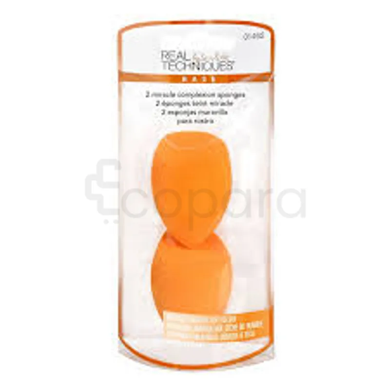 REAL TECHNIQUES MIRACLE COMPLEXION EPONGES BOITE DE 2