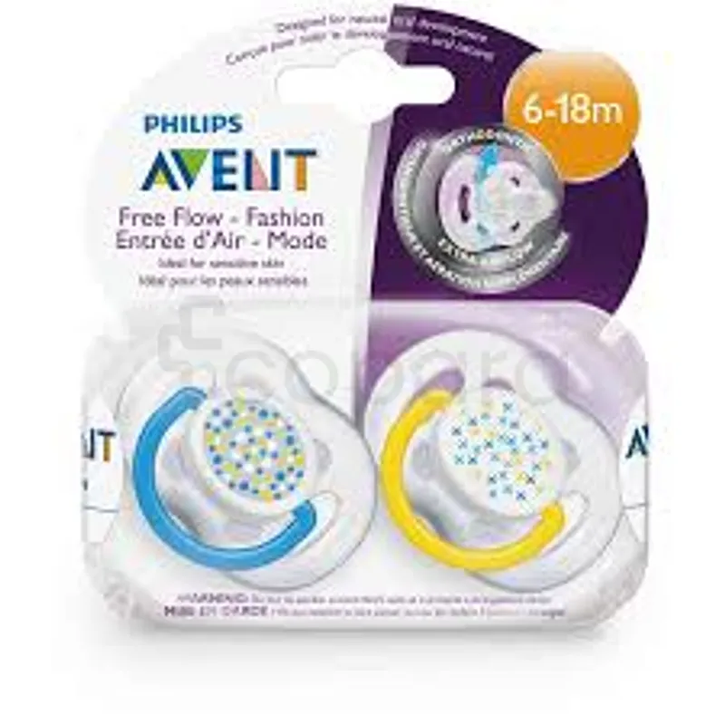 AVENT SUCETTE CIRCULATION D'AIR OPTIMISEE 6-18MOIS REFERENCE SCF180/27