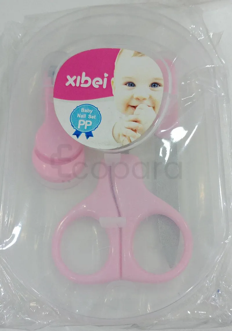 XIBEI BABY NAIL SET PP CISEAUX + COUPE ONGLES