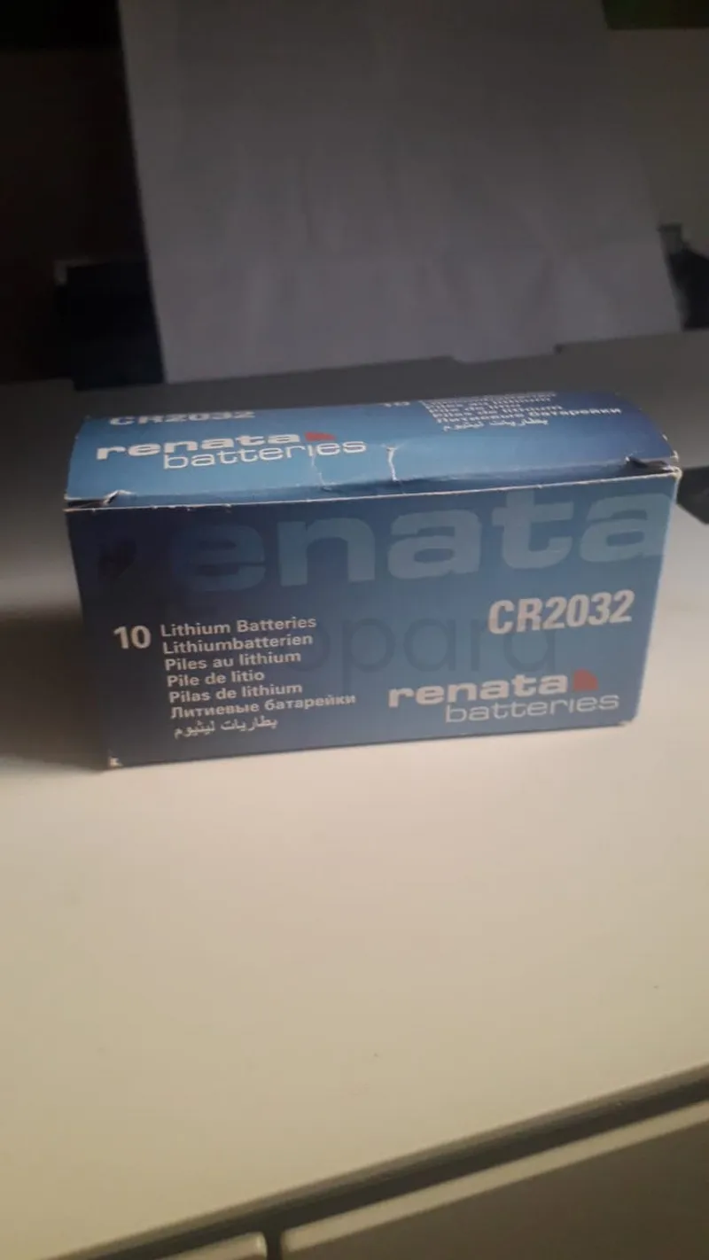 RENATA BATTERIES BOITE DE 10 REFERENCE CR2032