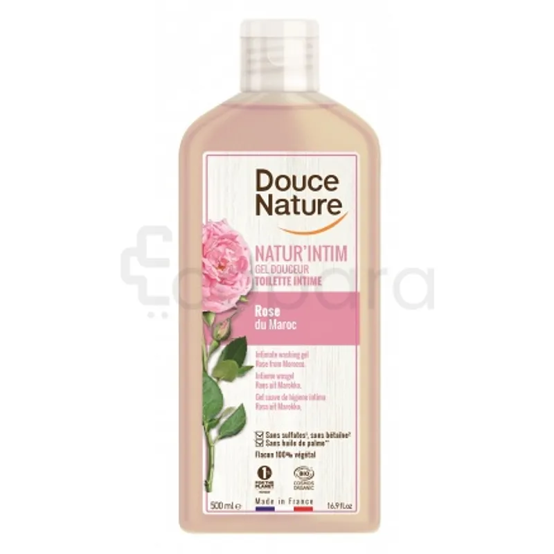 DOUCE NATURE GEL INTIME NATUR'INTIM ROSE DU MAROC 500ML