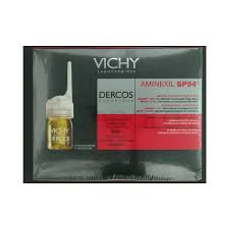 VICHY DERCOS AMINEXIL PRO TRAITEMENT ANTI-CHUTE HOMME BOITE DE 12 AMPOULES