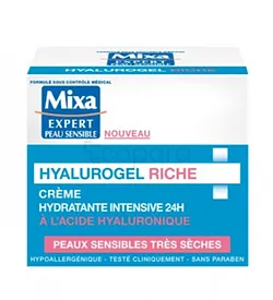 MIXA HYALUROGEL RICHE CREME HYDRATANTE INTENSIVE 50ML