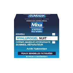 MIXA HYALUROGEL NUIT CREME MASQUE 50ML