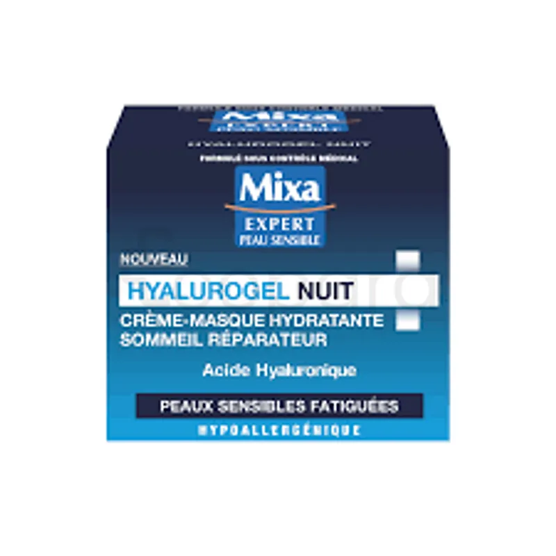 MIXA HYALUROGEL NUIT CREME MASQUE 50ML