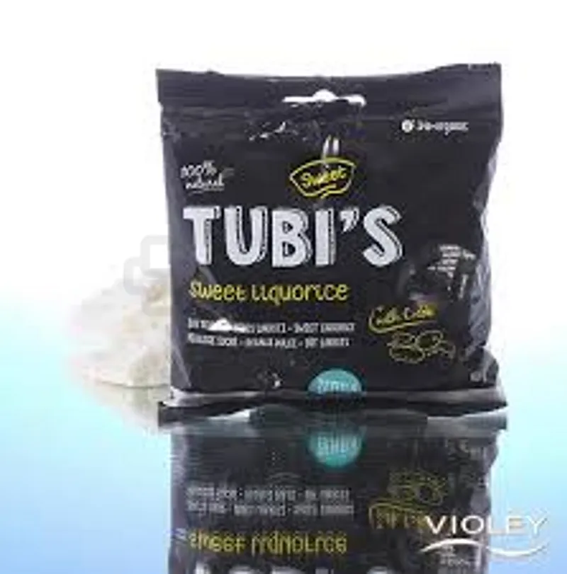 VEGAN TUBI'S SWEET LIQUORICE 100G
