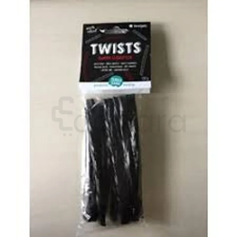 VEGAN TWISTS SWEET LIQUORICE 100G