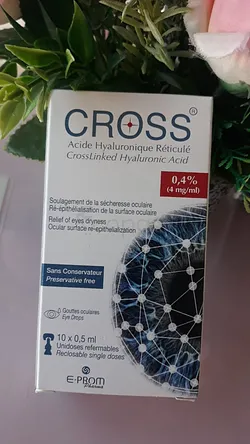 CROSS ACIDE HYALURONIQUE 0.4% 10*0.5ML UNIDOSES