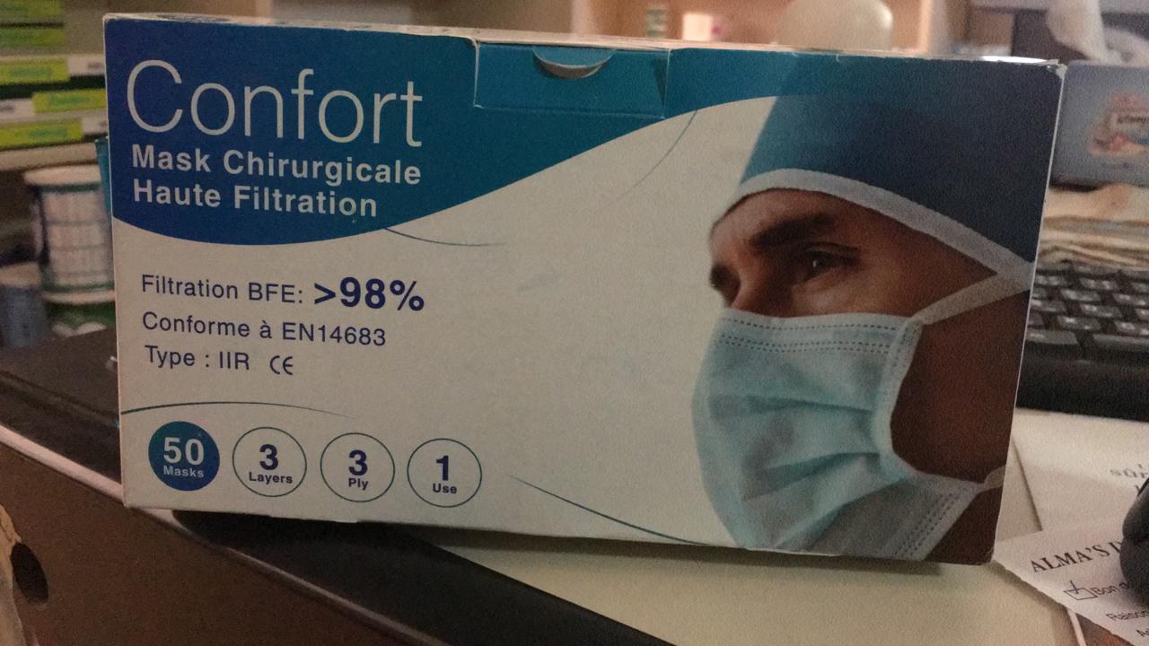 CONFORT MASK CHIRURGICALE BOITE DE 50