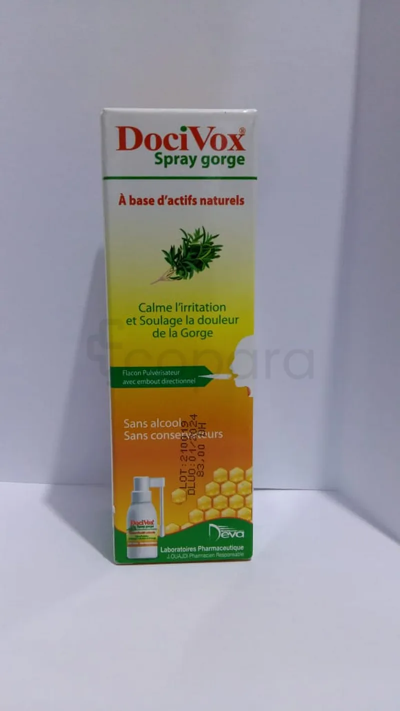 DOCIVOX SPRAY GORGE 24ML