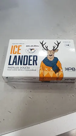 ICE LANDER PASTILLES DOUCES NUMERO 16 BOITE DE 8