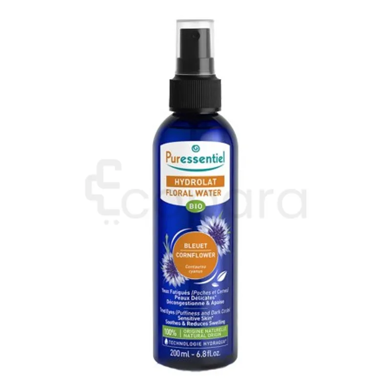 PURESSENTIEL HYDROLAT FLORAL WATER BIO DE BLEUET 200ML