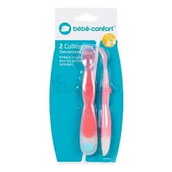 BEBE CONFORT CUILLERES SOUPLES THERMOSENSIBLES MAMAN TAILLE 1 +4MOIS BOITE DE 2