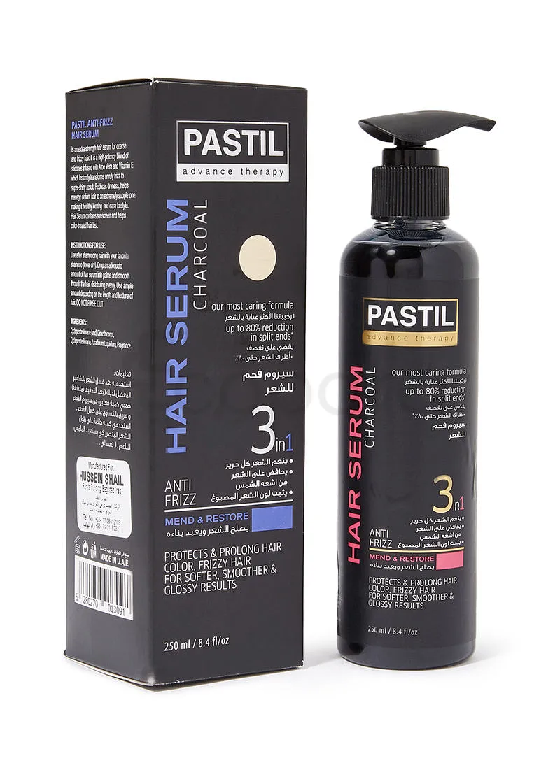 PASTIL HAIR SERUM CHARCOAL 250ML