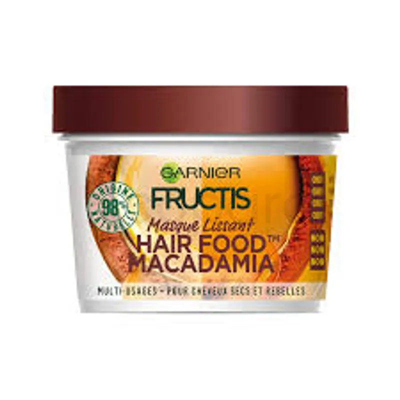 GARNIER ULTRA DOUX HAIR FOOD LISSANT HUILE DE CICI ET MACADAMIA 390ML