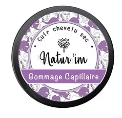 NATUR'IM GOMMAGE CAPILLAIRE CUIR CHEVELU SEC