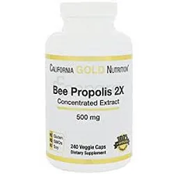 CALIFORNIA GOLD NUTRITION BEE PROPOLIS 2X BOITE DE 240 VEGGIE CAPSULES