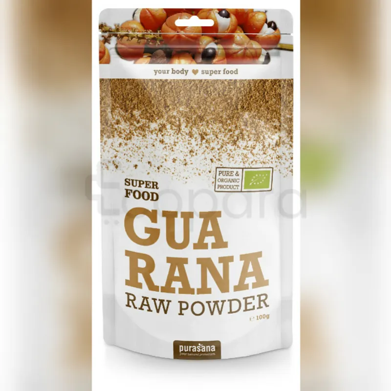 PURASANA POUDRE DE GUARANA BIO 100G REFERENCE PURASU16