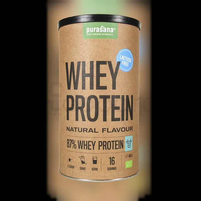 PURASANA WHEY EN POUDRE SANS LACTOSE NATURE 400G REFERENCE PROTPP13