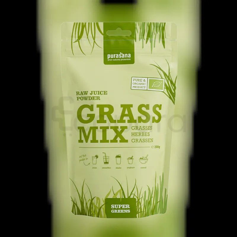 PURASANA POUDRE DE JUS D'HERBES MIX 200G REFERENCE PURASG04