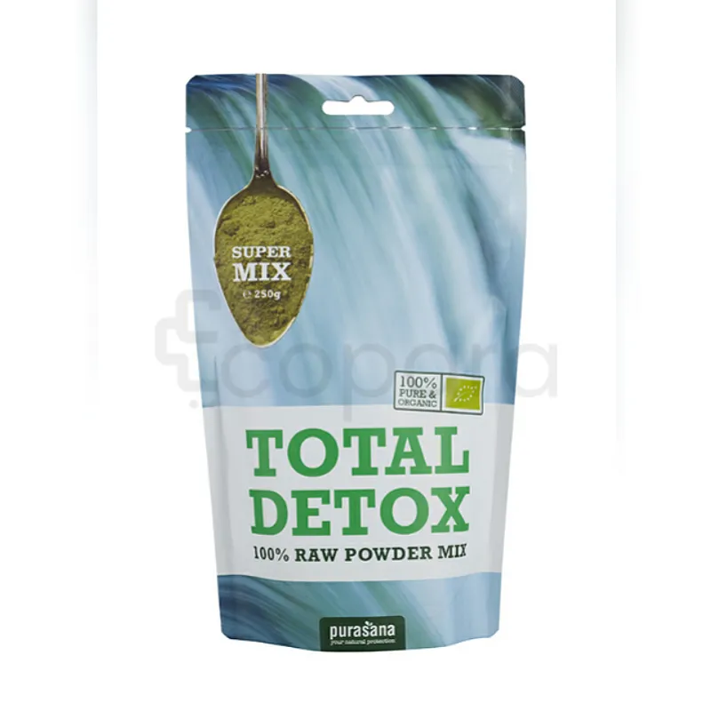PURASANA POUDRE MIX DETOX TOTAL 250G REFERENCE PURASM11