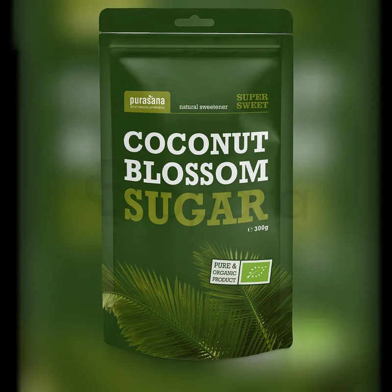PURASANA SUCRE DE FLEUR DE COCO 300G REFERENCE PURASS03