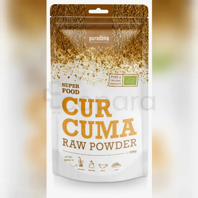 PURASANA POUDRE DE CURCUMA 200G REFERENCE PURAST20