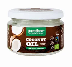 PURASANA HUILE DE COCO EXTRA VIERGE 250ML REFERENCE COCOPL01