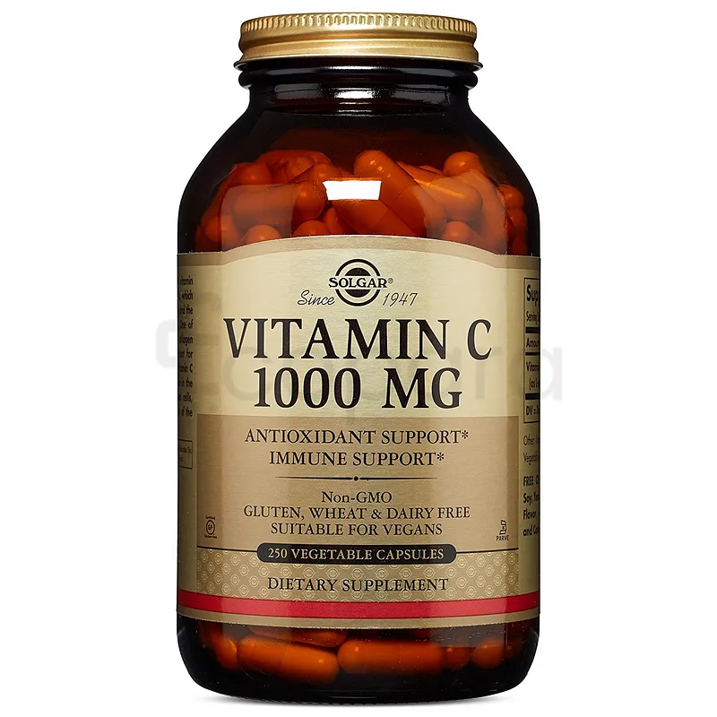 SOLGAR VITAMINE C 1000MG BOITE DE 250