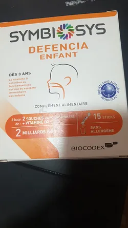 SYMBIOSYS DEFENCIA ENFANT BOITE DE 15 STICKS