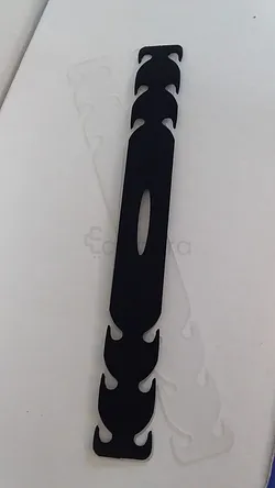 PORTE BAVETTE NOIR