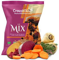 CROUSTISUD MELANGE DE CHIPS DE LEGUMES 90G