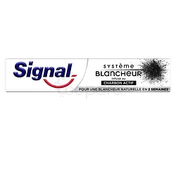 SIGNAL BLANCHEUR AU CHARBON ACTIVE DENTIFRICE 75ML