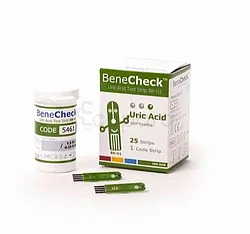 BENECHECK ACIDE URIQUE BOITE DE 25 BANDELETTES