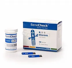 BENECHECK GLUCOSE BOITE DE 50 BANDELETTES