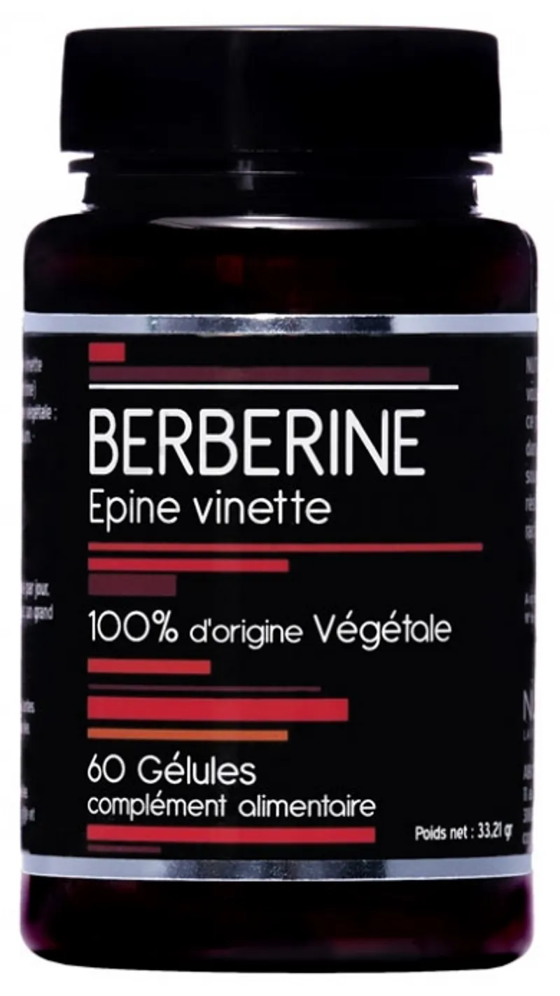 NUTRIVIE BERBERINE BOITE DE 60 GELULES