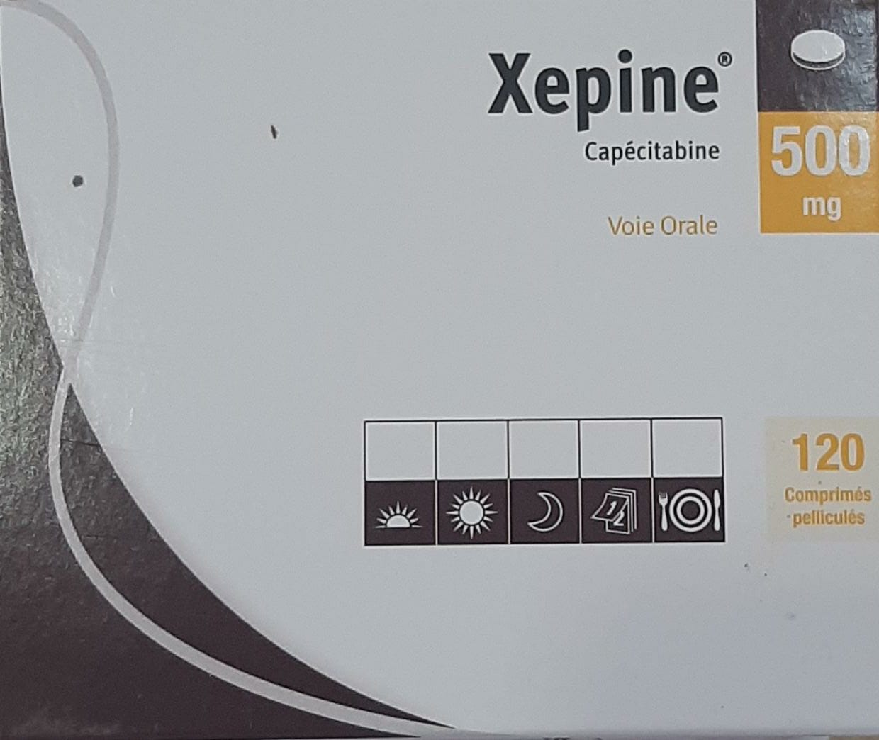 XEPINE 500MG BOITE DE 120 COMPRIMES