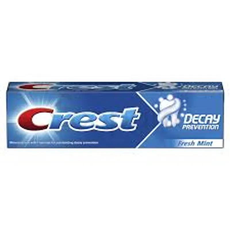 CREST DENTIFRICE DECAY PREVENTION FRESH MINT 100ML