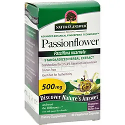 NATURE'S ANSWER PASSIONFLOWER 500MG BOITE DE 60 CAPSULES