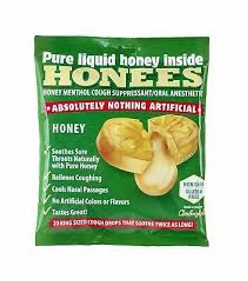 HONEE HONEY MENTHOL EUCALYPTUS DROPS