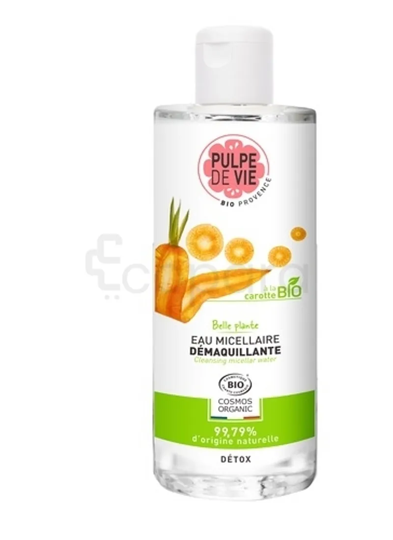 PULPE DE VIE BIO EAU MICELLAIRE VISAGE DETOX 400ML