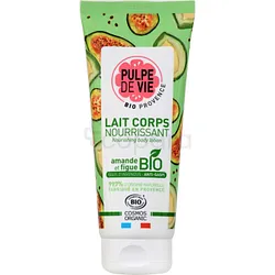 PULPE DE VIE BIO LAIT NOURRISSANT CORPS AMANDE ET FIGUE 200ML