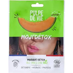 PULPE DE VIE BIO MASQUE VISAGE TISSU MOJI DETOX
