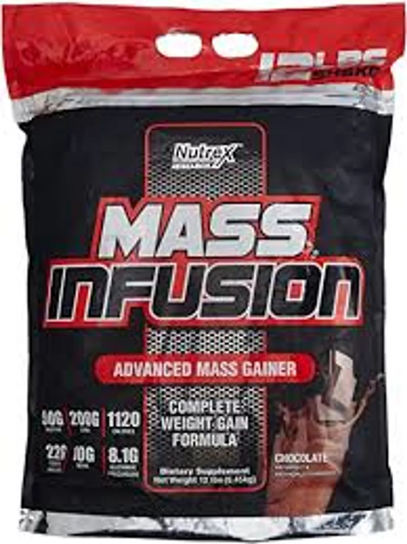 NUTREX MASS INFUSION CHOCO 5.45KG